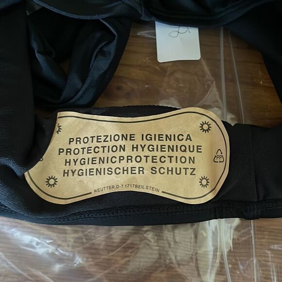 Women's Black 2 Piece Bathing Suit - Picture 8 of 8